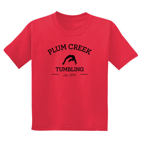 Youth T Shirt w/ Back Name Option - Black Thumbnail