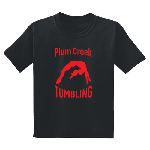 Youth T Shirt w/ Back Name Option - Red Thumbnail