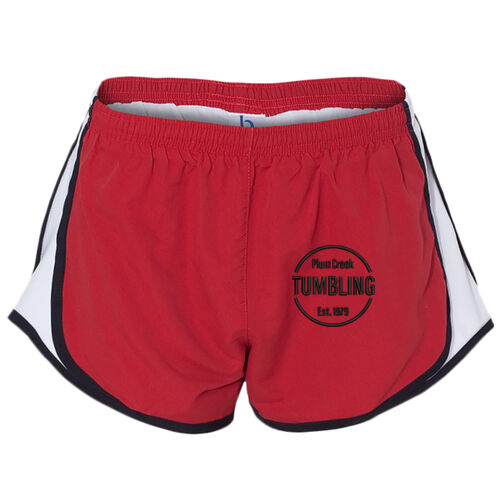 Women's Velocity Running Shorts - Black Thumbnail