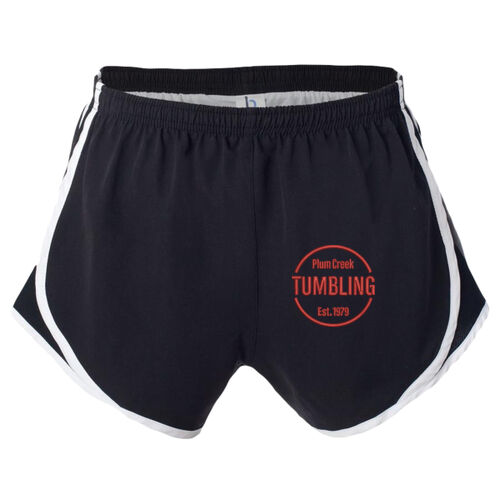 Women's Velocity Running Shorts - Red Thumbnail