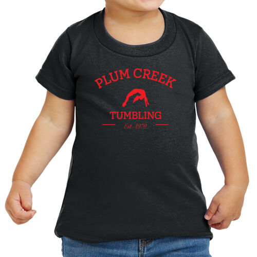 Heavy Cotton Toddler T Shirt w/ Back Name Option - Red Thumbnail