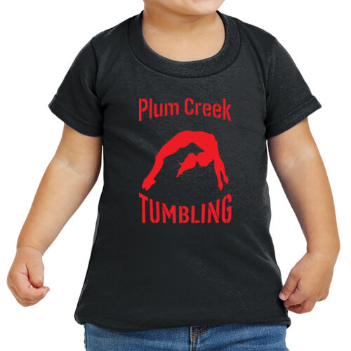 Heavy Cotton Toddler T Shirt w/ Back Name Option - Red Thumbnail