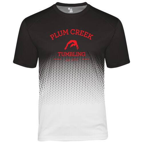 Youth Hex 2.0 T-Shirt w/ Back Name Option - Red Thumbnail