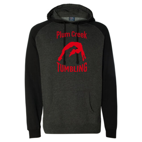 Raglan Hooded Pullover w/ Back Name Option Thumbnail