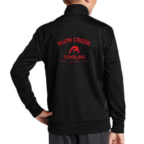 Youth Tricot Track Jacket w/ Right Chest Name Option Thumbnail