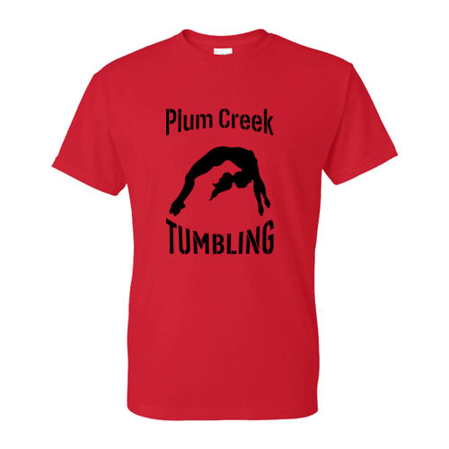 DryBlend 50/50 T-Shirt w/ Back Name Option - Black Glitter Thumbnail