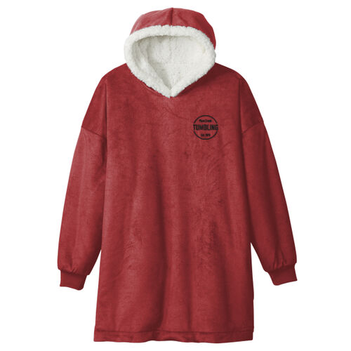 Mountain Lodge Wearable Blanket w/ Back Name Option Thumbnail